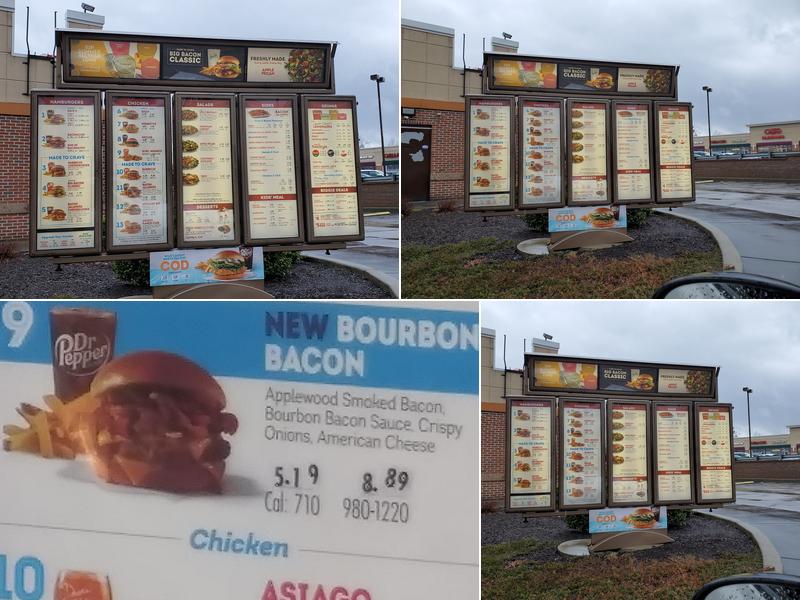 Wendy's Menu