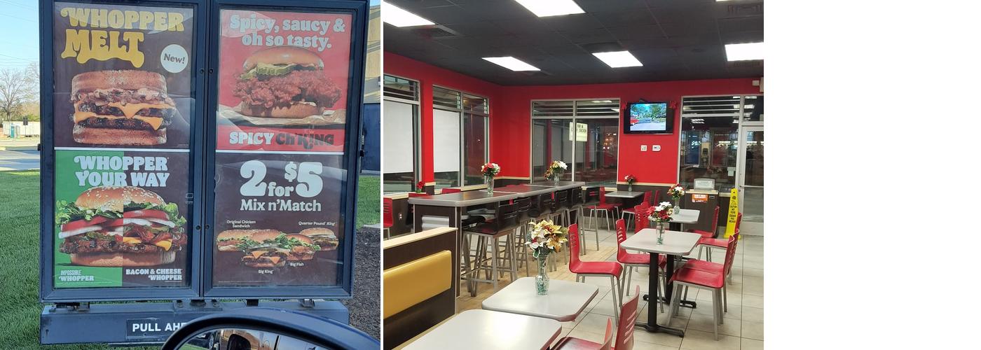 Burger King Menu