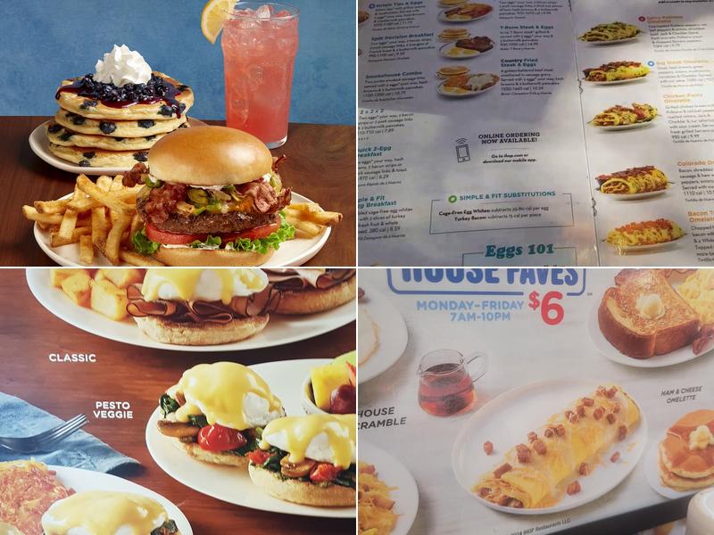 IHOP Menu