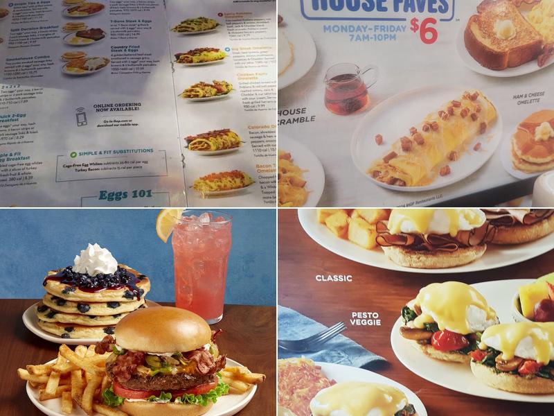 IHOP Menu
