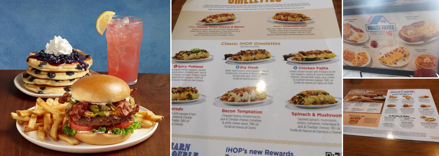 IHOP Menu