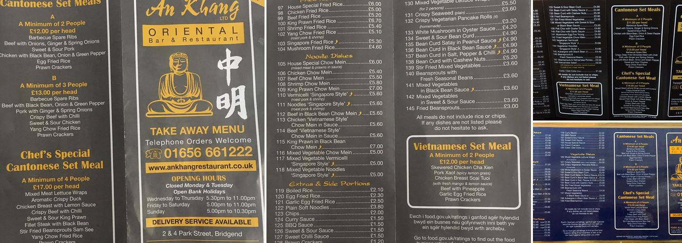 An Khang Menu