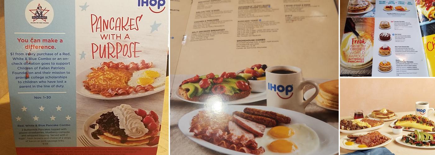 IHOP Menu