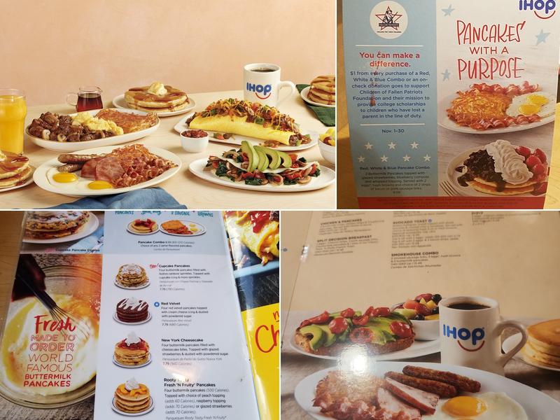 IHOP Menu