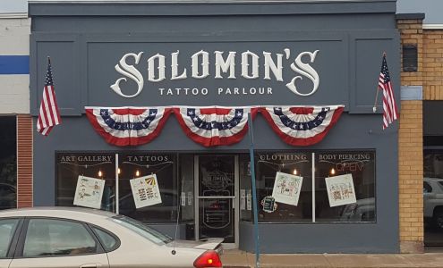 Solomon's Tattoo Parlour 557 Ashmun St, Sault Ste. Marie Michigan 49783