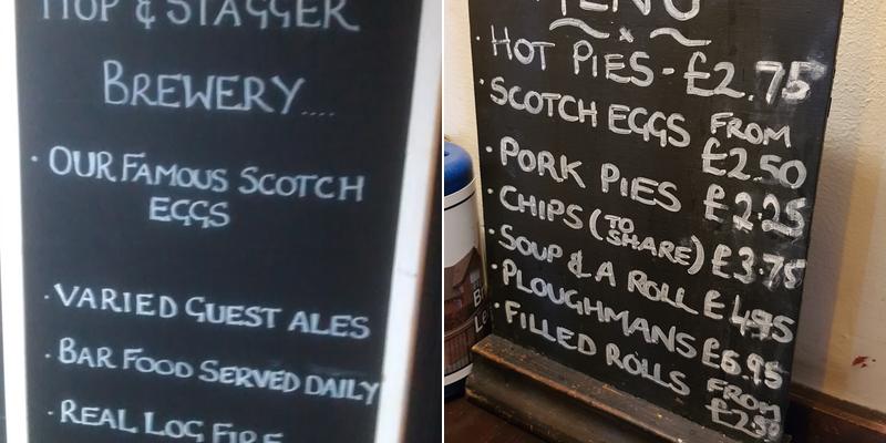 White Lion Brew Tap Menu