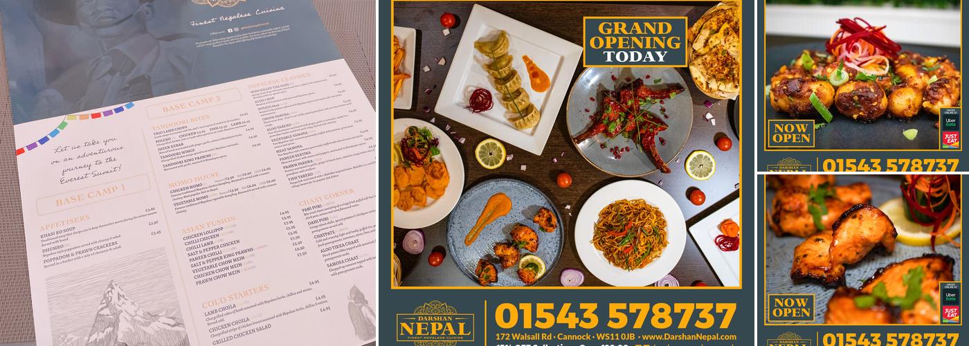 Darshan Nepal Menu