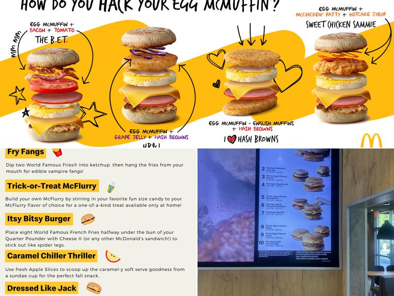 McDonald's Menu