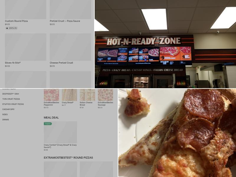 Little Caesars Pizza Menu
