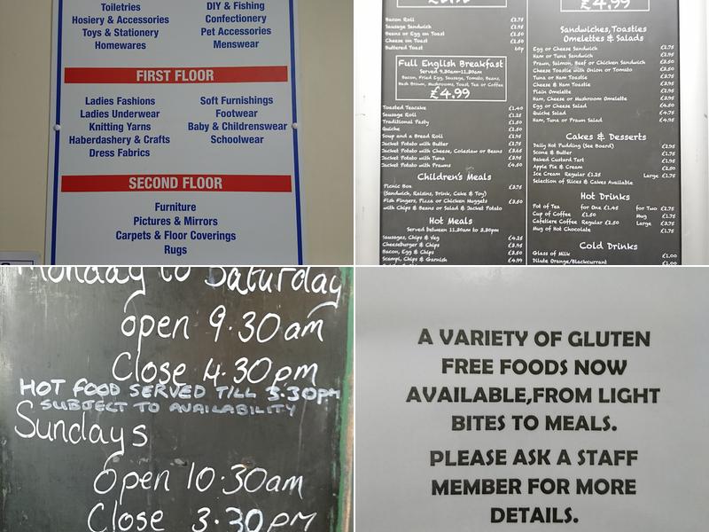 Bayview Cafe Menu