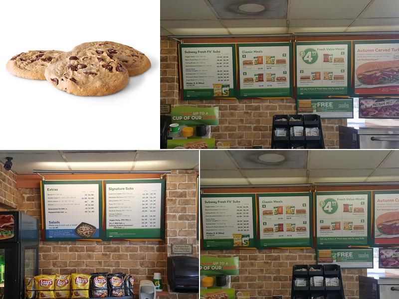 Subway Menu