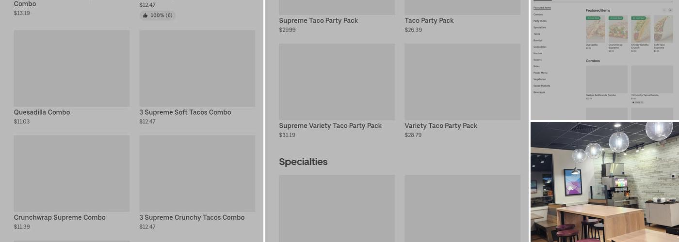 Taco Bell Menu