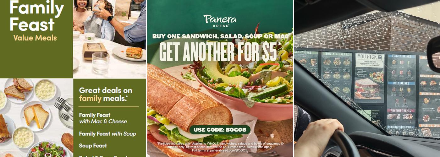 Panera Bread Menu