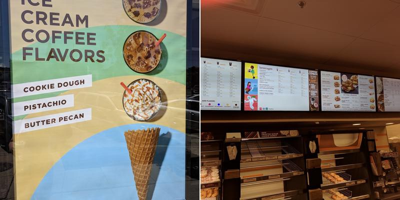 Dunkin' Menu