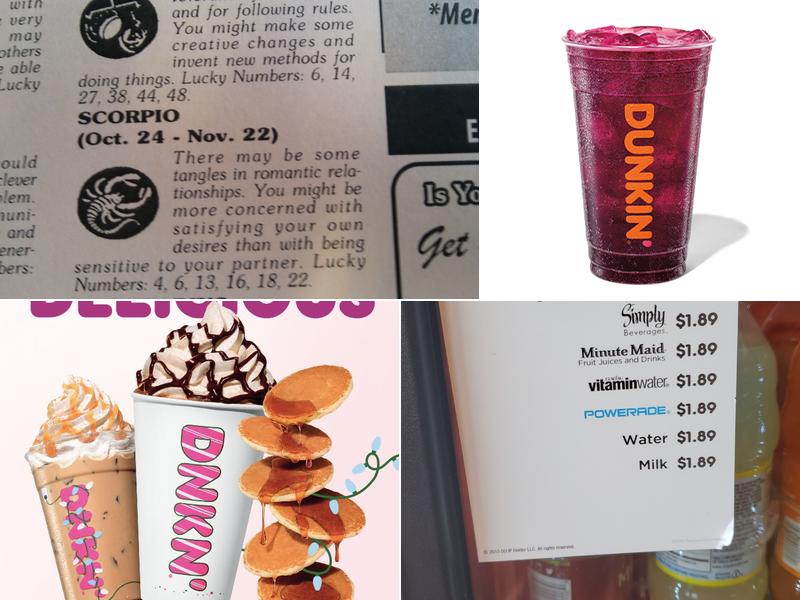 Dunkin' Menu