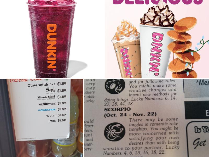 Dunkin' Menu