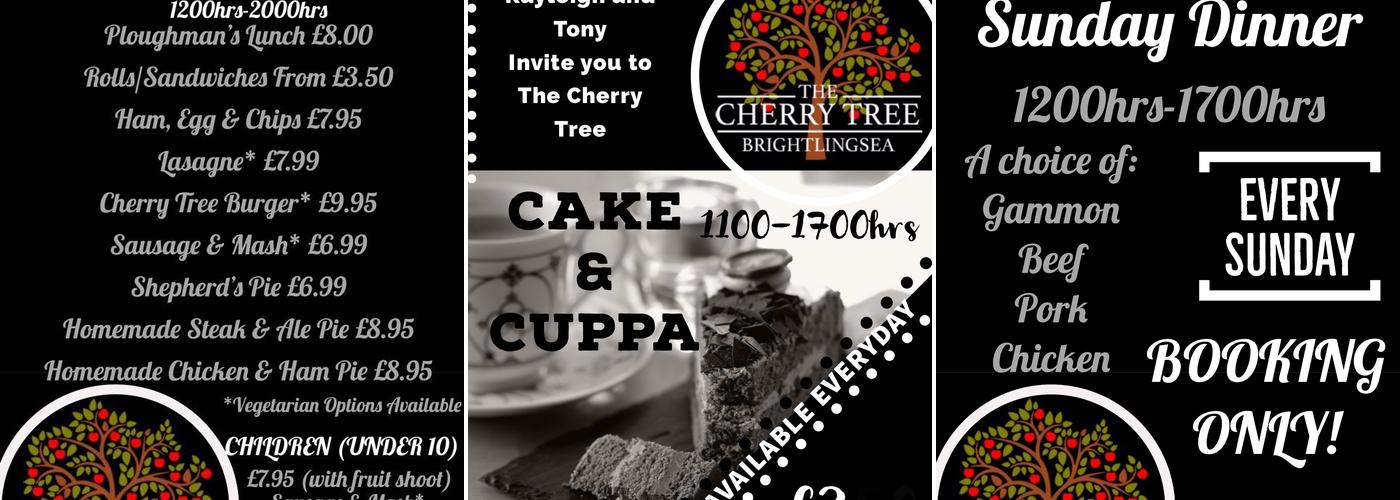 The Cherry Tree Brightlingsea Menu