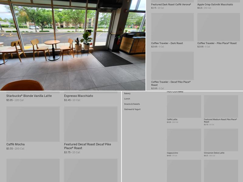 Starbucks Menu