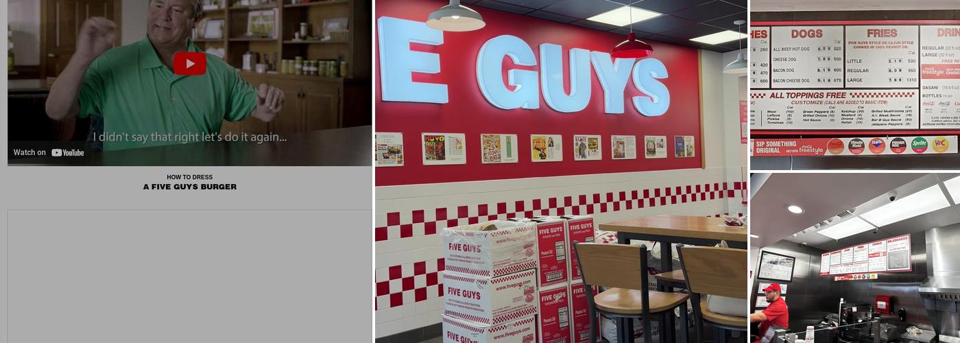 Five Guys Menu