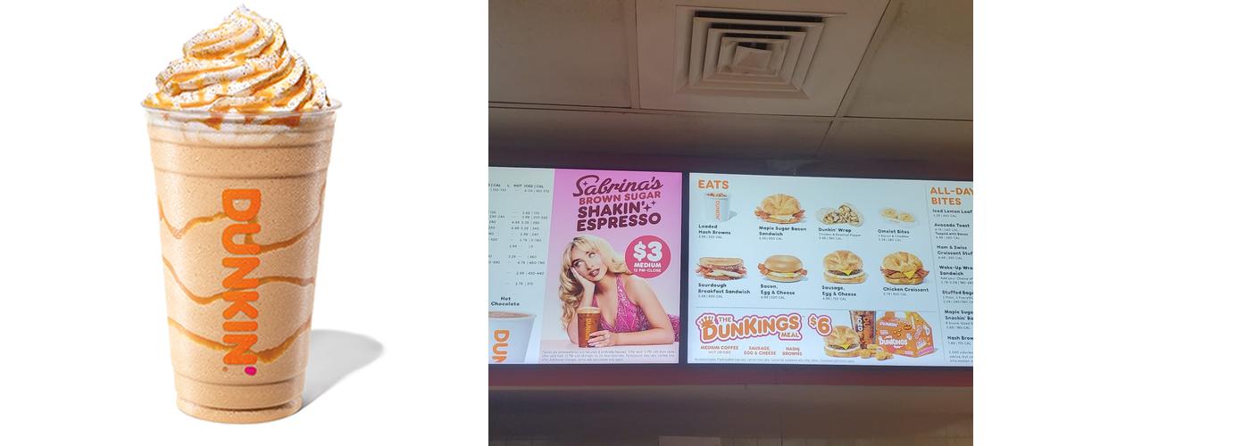 Dunkin' Menu