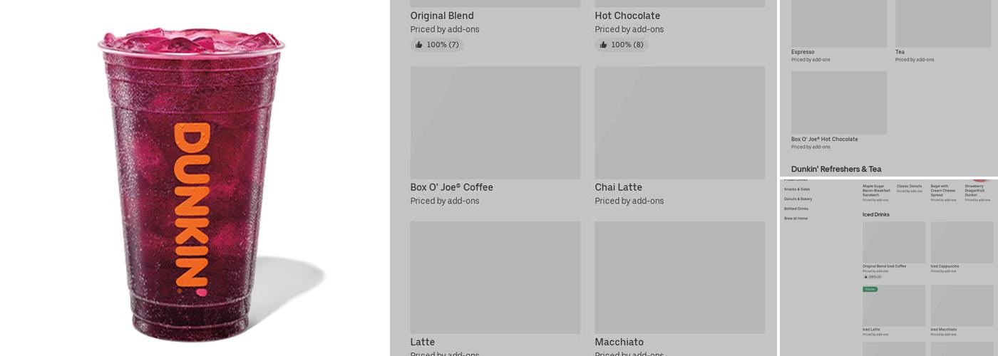 Dunkin' Menu