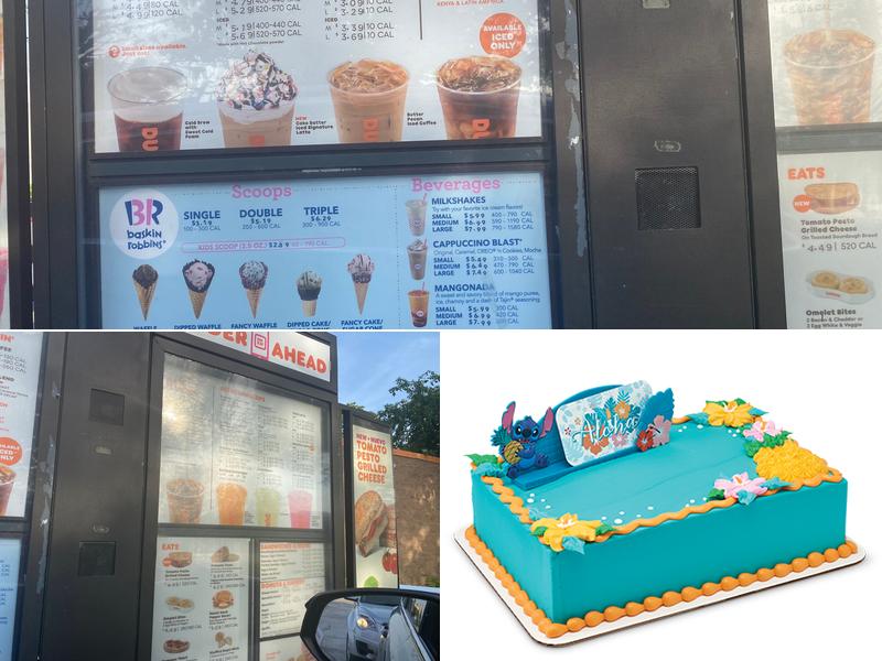 Baskin-Robbins Menu