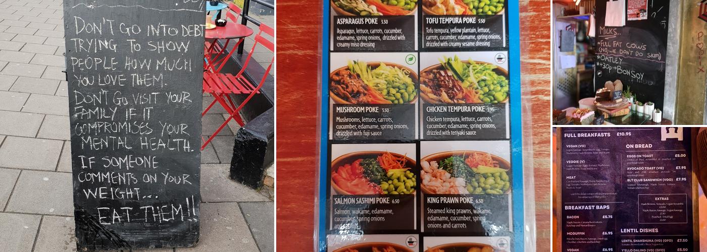 Presuming Ed's Coffee House Menu