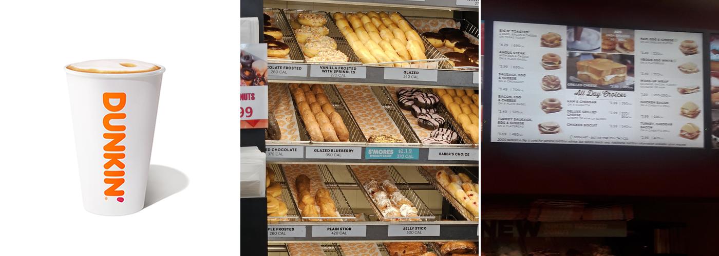 Dunkin' Menu
