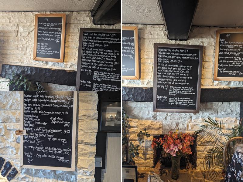 The Coach House Menu