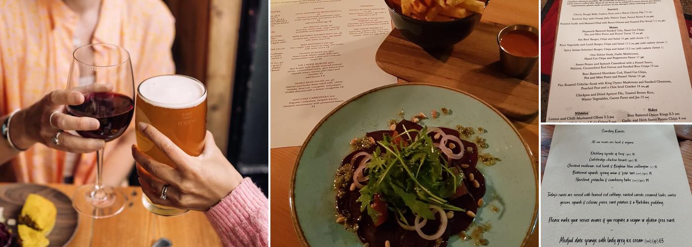 The Earth & Stars Menu