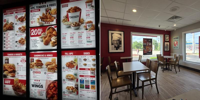 KFC Menu