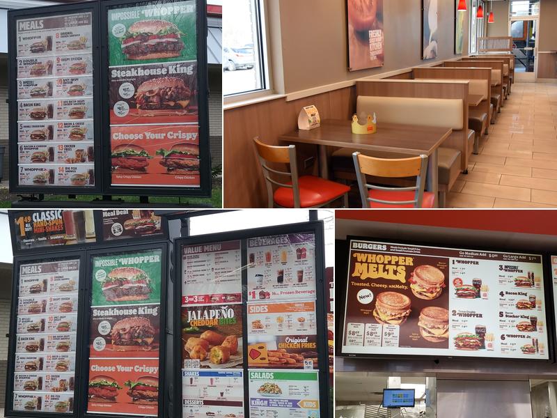Burger King Menu