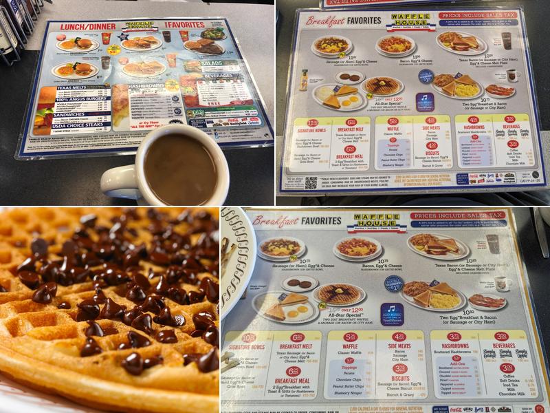 Waffle House Menu