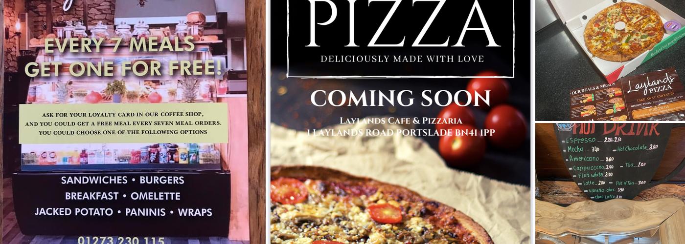 Laylands Cafe & Pizzeria Menu