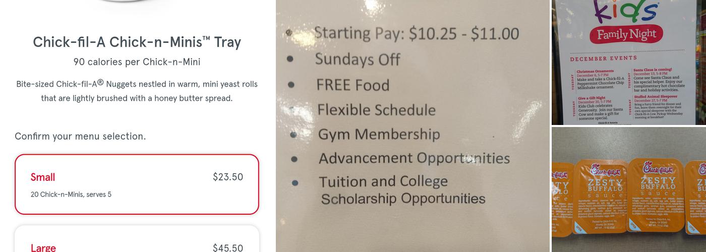 Chick-fil-A Menu