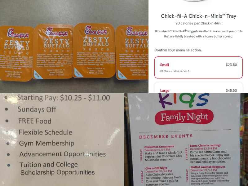 Chick-fil-A Menu