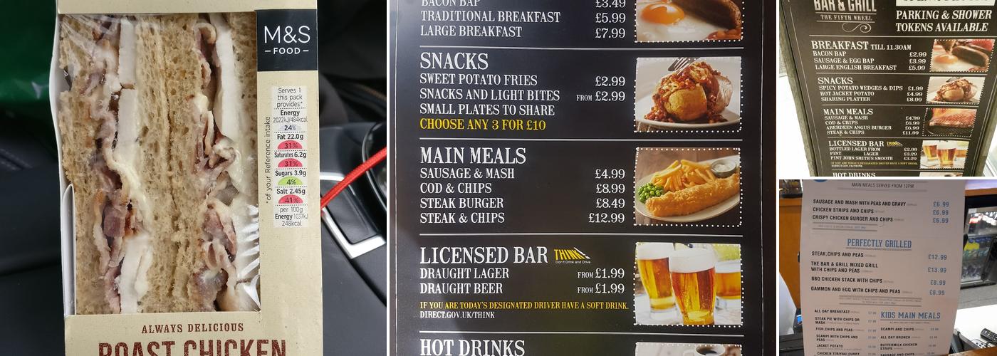 Moto Lymm Menu