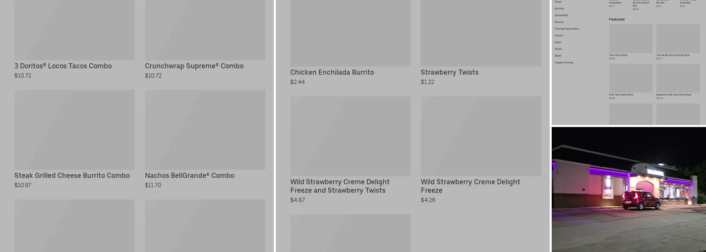Taco Bell Menu