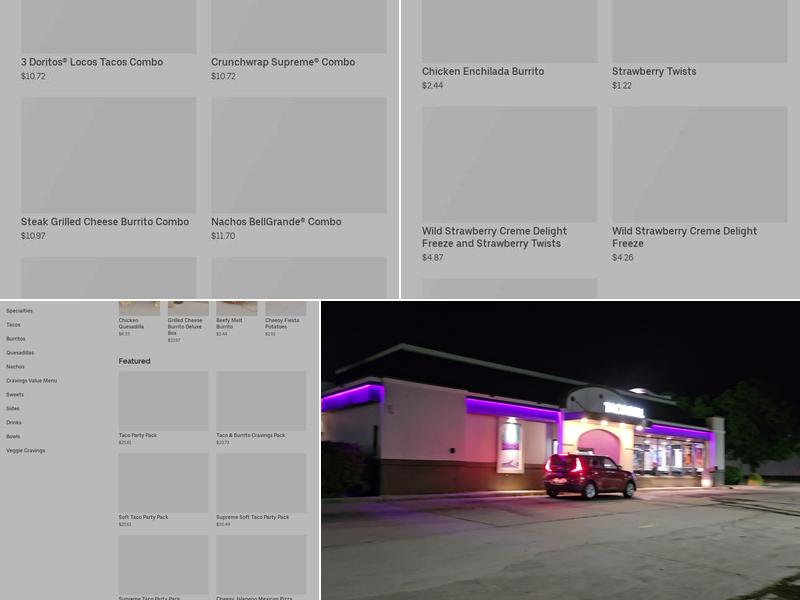 Taco Bell Menu