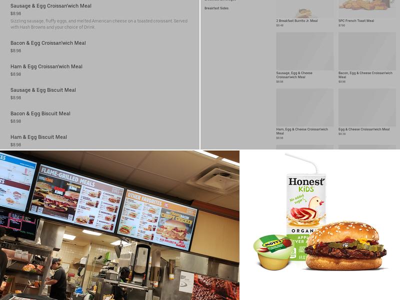 Burger King Menu