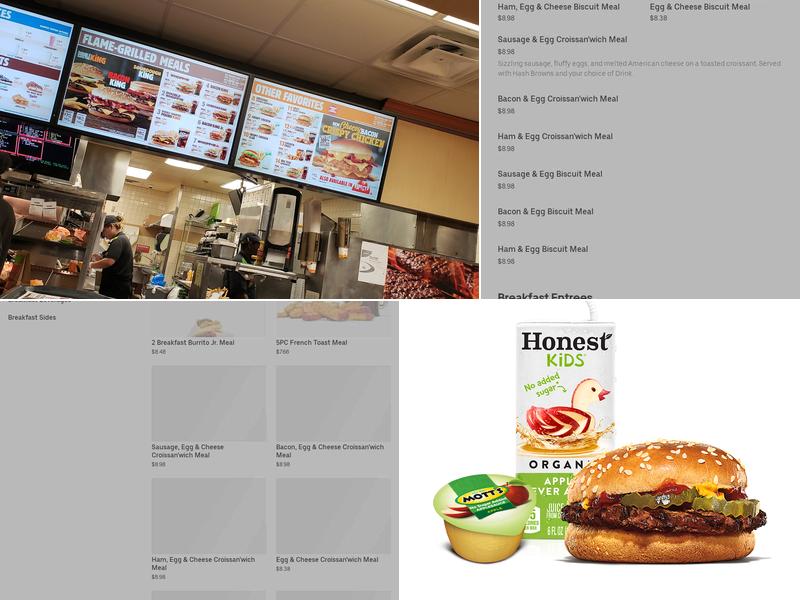 Burger King Menu