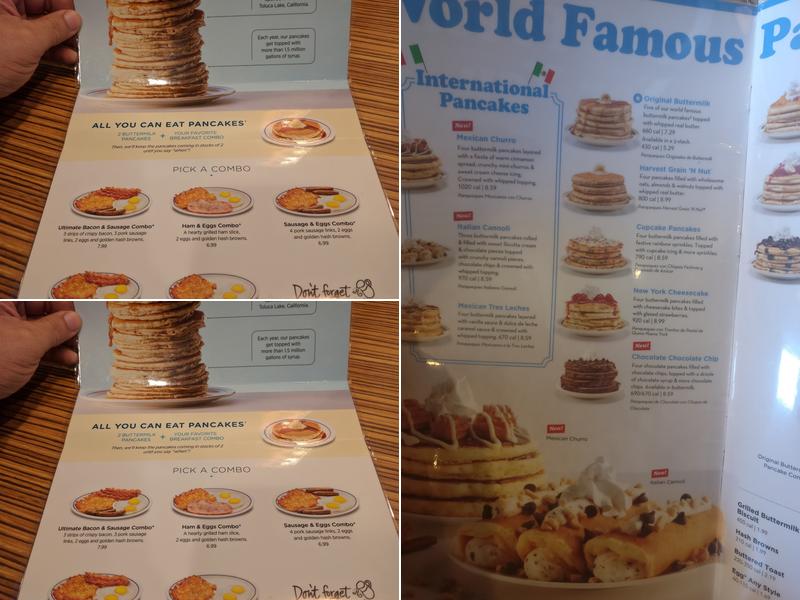 Ihop Menu