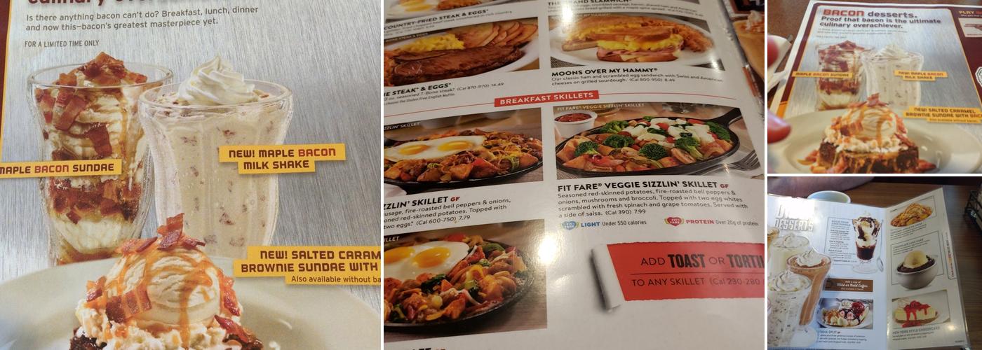 Denny's Menu