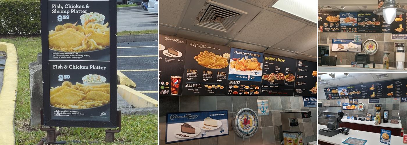 Long John Silver's Menu