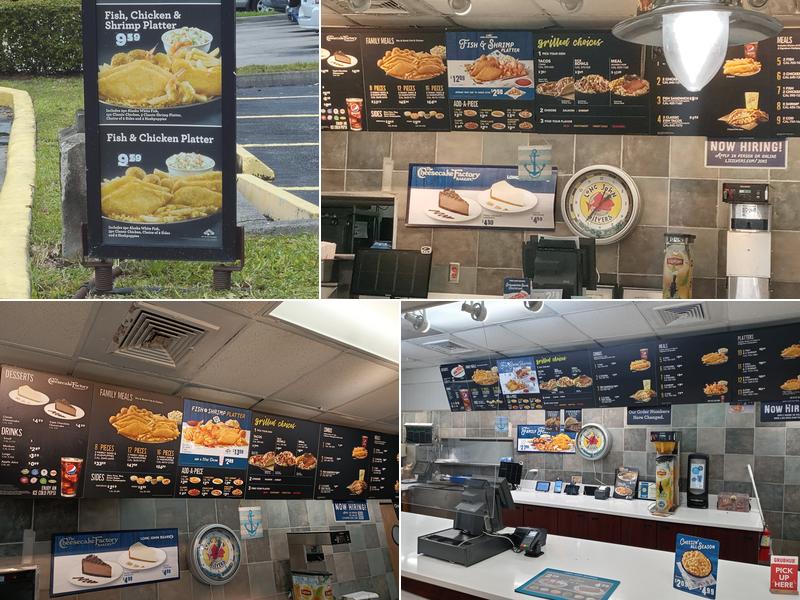 Long John Silver's Menu