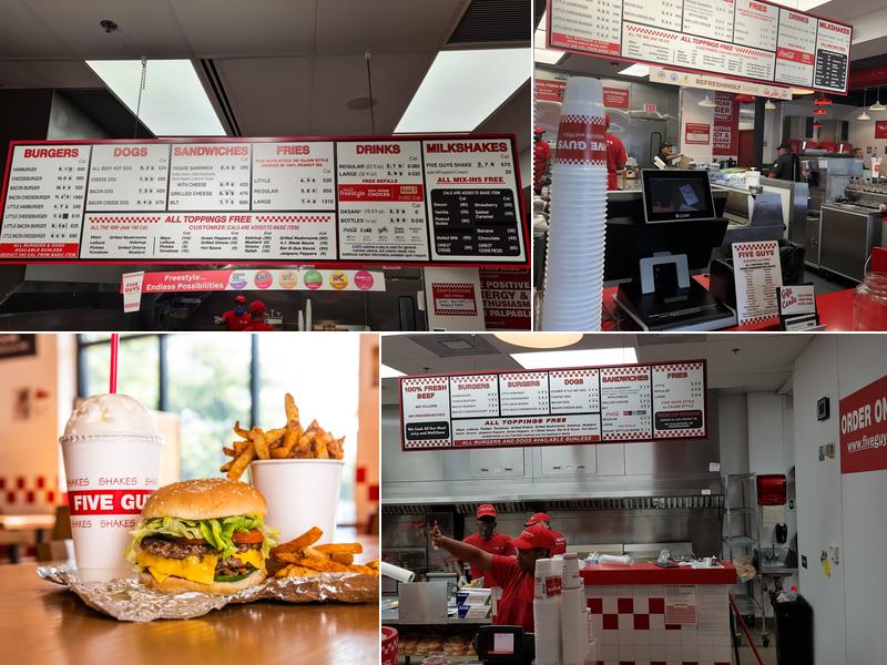 Five Guys Menu