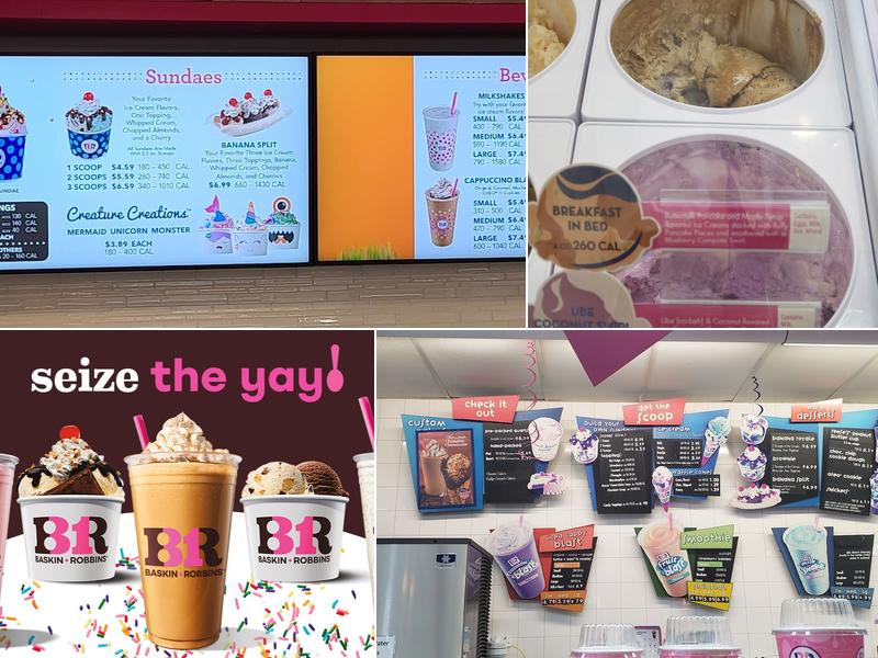 Baskin-Robbins Menu