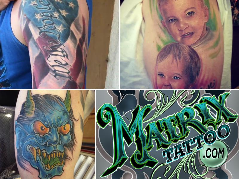 Matrix tattoo