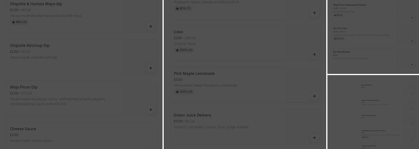 Cocoa Patisserie Menu