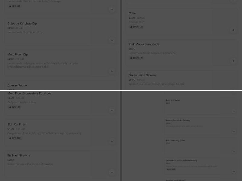 Cocoa Patisserie Menu